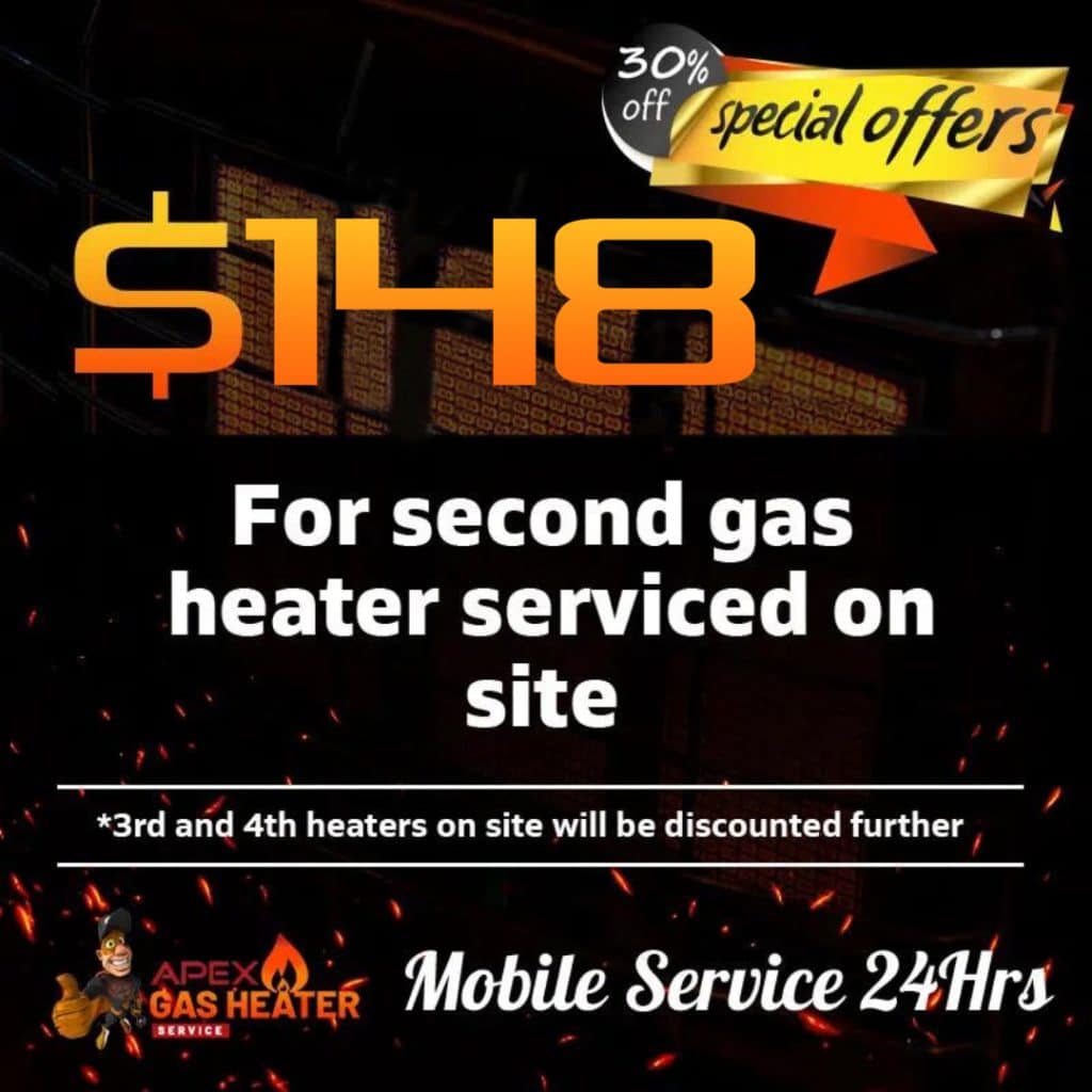 Image describes Everdure gas heater service 11